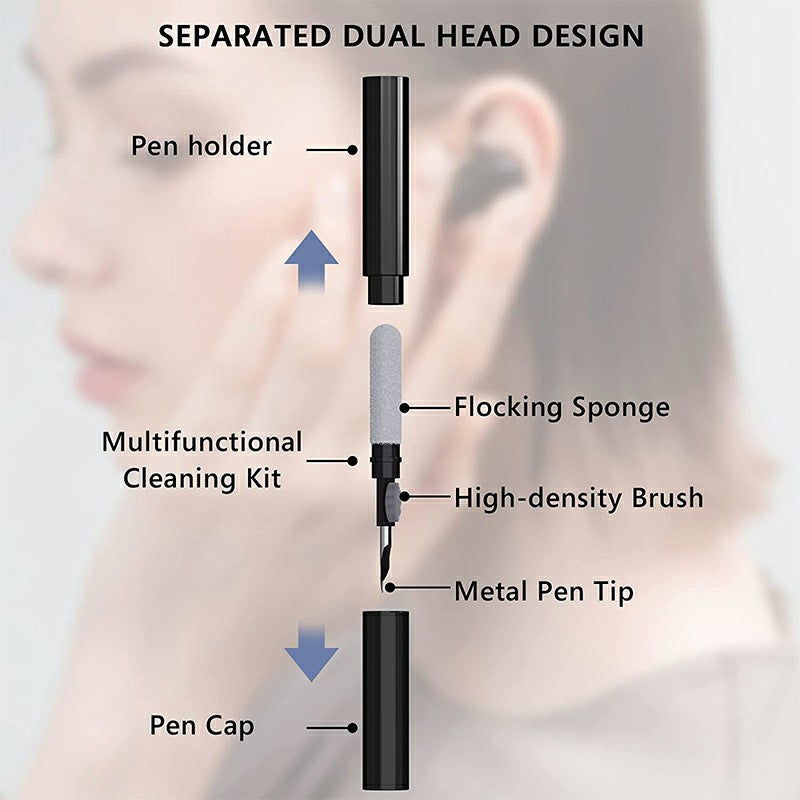 Bluetooth Earbuds Cleaning Pen Durable Clean Pen Brush for Airpods 1 2 3 PRO